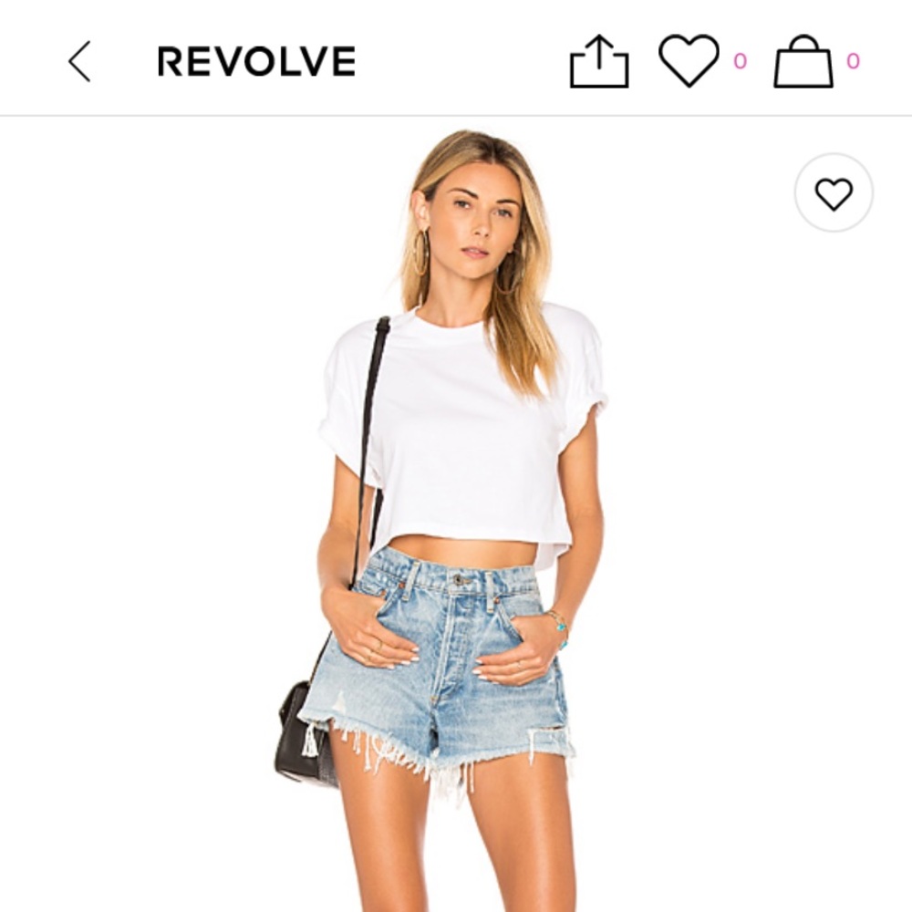 Hanes x karla the crop tee